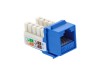 Picture of CAT6A SpeedTerm™ Keystone Jack 90 Degree - Blue