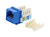 Picture of CAT6A SpeedTerm™ Keystone Jack 90 Degree - Blue