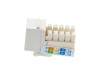 Picture of CAT6A SpeedTerm™ Keystone Jack 90 Degree - White