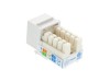 Picture of CAT6A SpeedTerm™ Keystone Jack 90 Degree - White