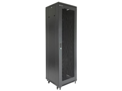 Picture of Server Enclosure 42U 23"W x 23"D x 80"H, Vented Front Door, Removable Side Panels, Split Vented Rear Doors, Knockdown