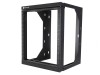 Picture of 12U Adjustable Depth Open Frame Swing Out Wall Mount Rack - 301 Series, Flat Packed