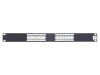 Picture of 12 Port CAT5e Rack Mount Patch Panel - 1U