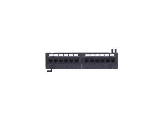 Picture of 12 Port CAT5e Wall Mount Patch Panel - 1U