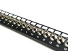 Picture of 16 Port Fully Loaded 75 Ohm BNC Coaxial Patch Panel - 1U