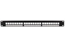 Picture of 1U High-Density Blank Patch Panel - 24 Port