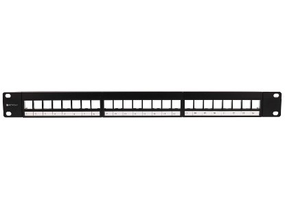 Picture of 1U High-Density Blank Patch Panel - 24 Port