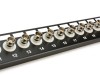 Picture of 24 Port Fully Loaded 75 Ohm Isolated BNC Coaxial Patch Panel - 1U