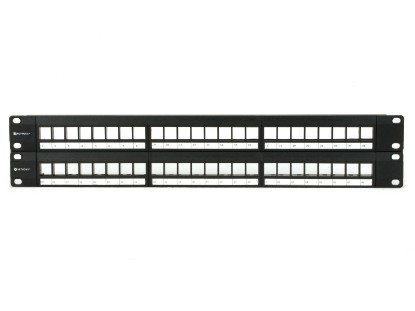 Picture of 2U High-Density Blank Patch Panel - 48 Port