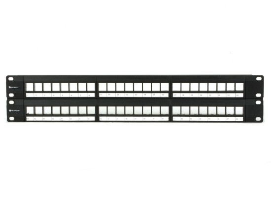 Picture of 2U High-Density Blank Patch Panel - 48 Port