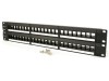 Picture of 2U High-Density Blank Patch Panel - 48 Port