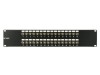 Picture of 32 Port Fully Loaded 75 Ohm BNC Coaxial Patch Panel - 2U