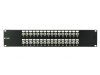 Picture of 32 Port Fully Loaded 75 Ohm Isolated BNC Coaxial Patch Panel - 2U