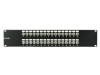 Picture of 32 Port Fully Loaded 75 Ohm Isolated BNC Coaxial Patch Panel - 2U