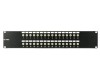 Picture of 32 Port Fully Loaded F-Type Coaxial Patch Panel - 2U