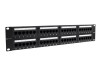 Picture of 48 Port CAT5e Rack Mount Patch Panel - 2U