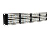 Picture of 48 Port CAT5e Rack Mount Patch Panel - 2U