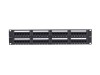 Picture of 48 Port CAT6 Rack Mount Patch Panel - 2U