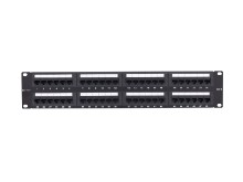 Picture of 48 Port CAT6 Rack Mount Patch Panel - 2U