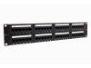 Picture of 48 Port CAT6 Rack Mount Patch Panel - 2U