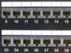 Picture of 48 Port CAT6 Rack Mount Patch Panel - 2U, TAA Compliant, RoHS Compliant