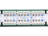 Picture of 48 Port CAT6 Rack Mount Patch Panel - 2U, TAA Compliant, RoHS Compliant