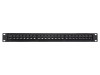 Picture of CAT5e High-Density Feed Through Patch Panel - 24 Port, 1U