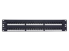 Picture of CAT5e High-Density Feed Through Patch Panel - 48 Port, 2U