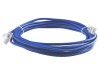 15 Feet Blue Booted CAT6 Mini Patch Cable