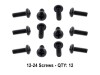 Picture of 3u Vertical Wall Mount Bracket - Black