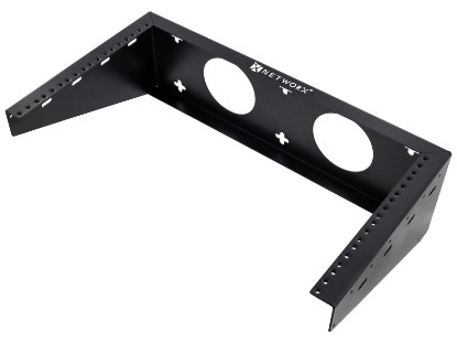 Picture of 6u Vertical Wall Mount Bracket - Black