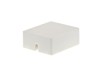 Picture of 4 Conductor RJ11 White Surface Mount Box with Screw Terminals