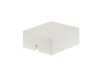 Picture of 6 Conductor RJ12 White Surface Mount Box with Screw Terminals