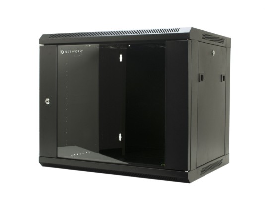 Picture of 12U Wall Mount Cabinet - 401 Series, 18 Inches Deep, Fully Assembled