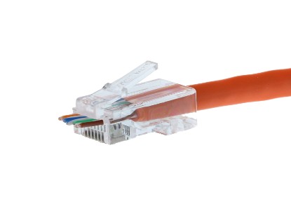 Picture of Cat6 RJ45 Feed-Through SpeedTerm Modular Connectors, 100-Pack