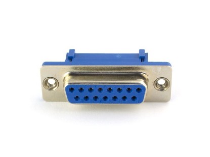 Picture of DB15 Female D-Sub IDC Ribbon Connector, 10-Pack