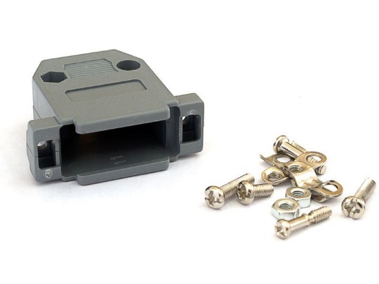 Picture of DB15 D-Sub Plastic Backshells, 10-Pack