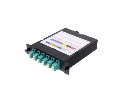 Picture of OM4 12-Port MTP®–LC Duplex Cassette, Type B Polarity