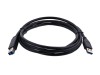 Picture of Cat8 Ethernet Patch Cable, 6 Inch, Black, Booted