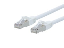 Picture of Cat8 Ethernet Patch Cable, 5 ft, White, Booted