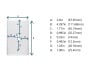 Picture of Cat8 Ethernet Patch Cable, 50 ft, White, Booted