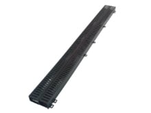 Picture of 6 ft Vertical Enclosure Cable Duct, Dual-Sided, Plastic, Cover Included, 140-Cable Capacity