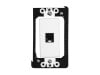 Picture of 6 ft Vertical Enclosure Cable Duct, Dual-Sided, Plastic, Cover Included, 140-Cable Capacity