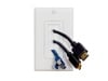 Picture of Decorex White Brush Insert Kit, 2-Gang