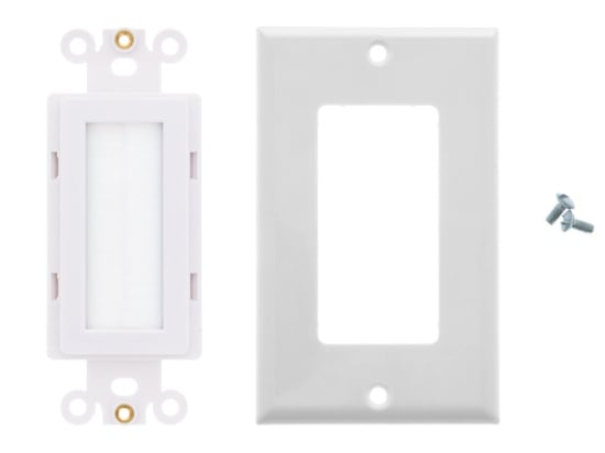 Picture of 1-Gang White Decora Brush Insert Kit