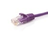 Picture of CAT5e Patch Cable - Purple, Booted