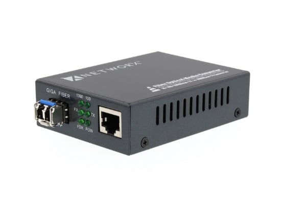 Picture of Gigabit Fiber Media Converter - 1000Base-SX, Multimode, 550m, 850nm