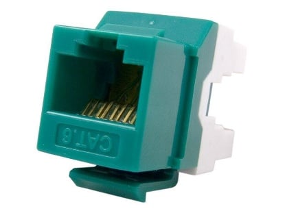 Picture of CAT5e 180-Degree UTP Keystone Jacks