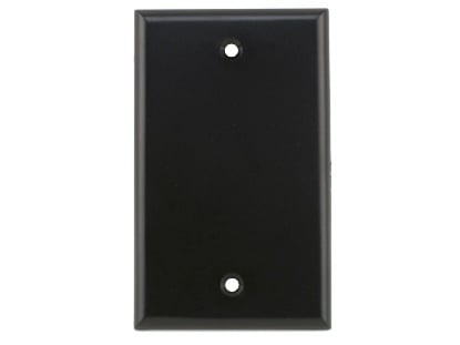 Picture of 0-Port Single-Gang Keystone Faceplates