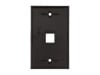 Picture of 1-Port Single-Gang Keystone Faceplates